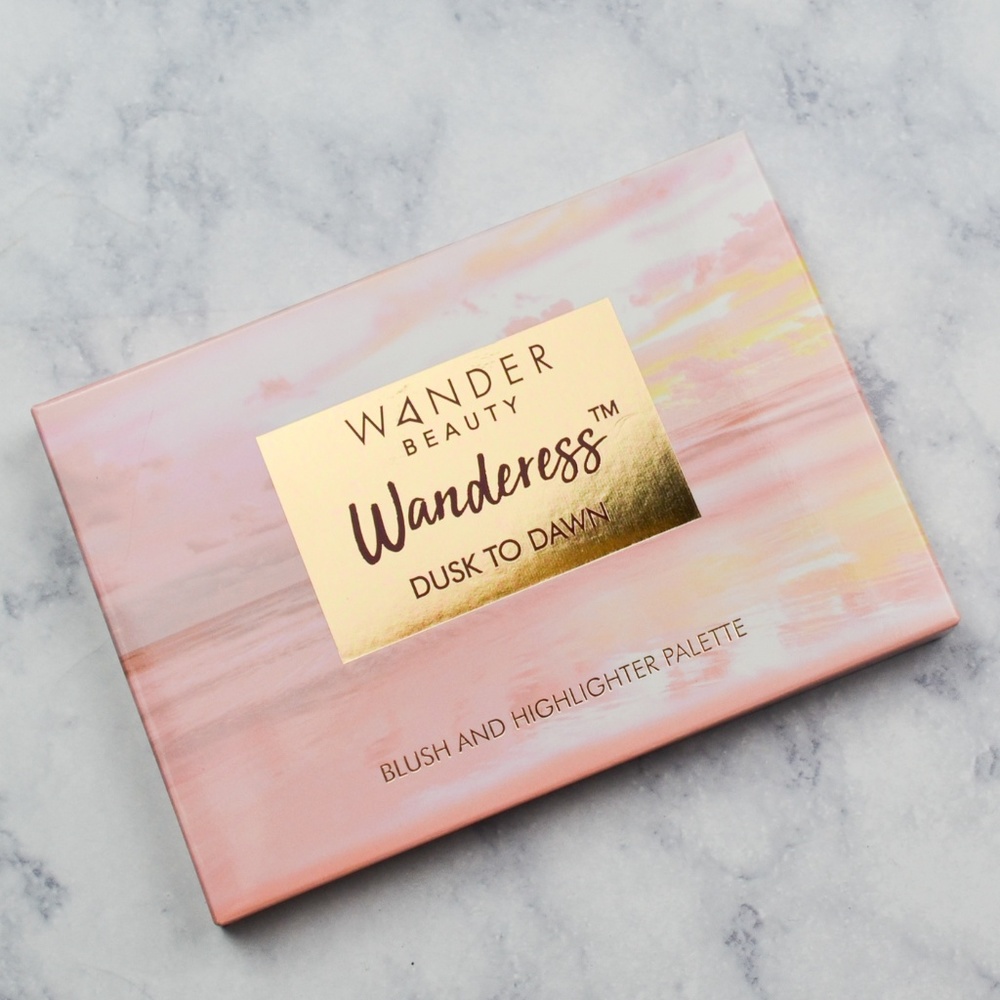 Wanderess Dusk to Dawn Blush & Highlighter Palette